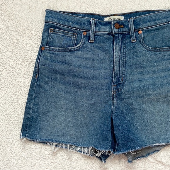 Madewell High Rise Denim Shorts - Picture 4 of 14